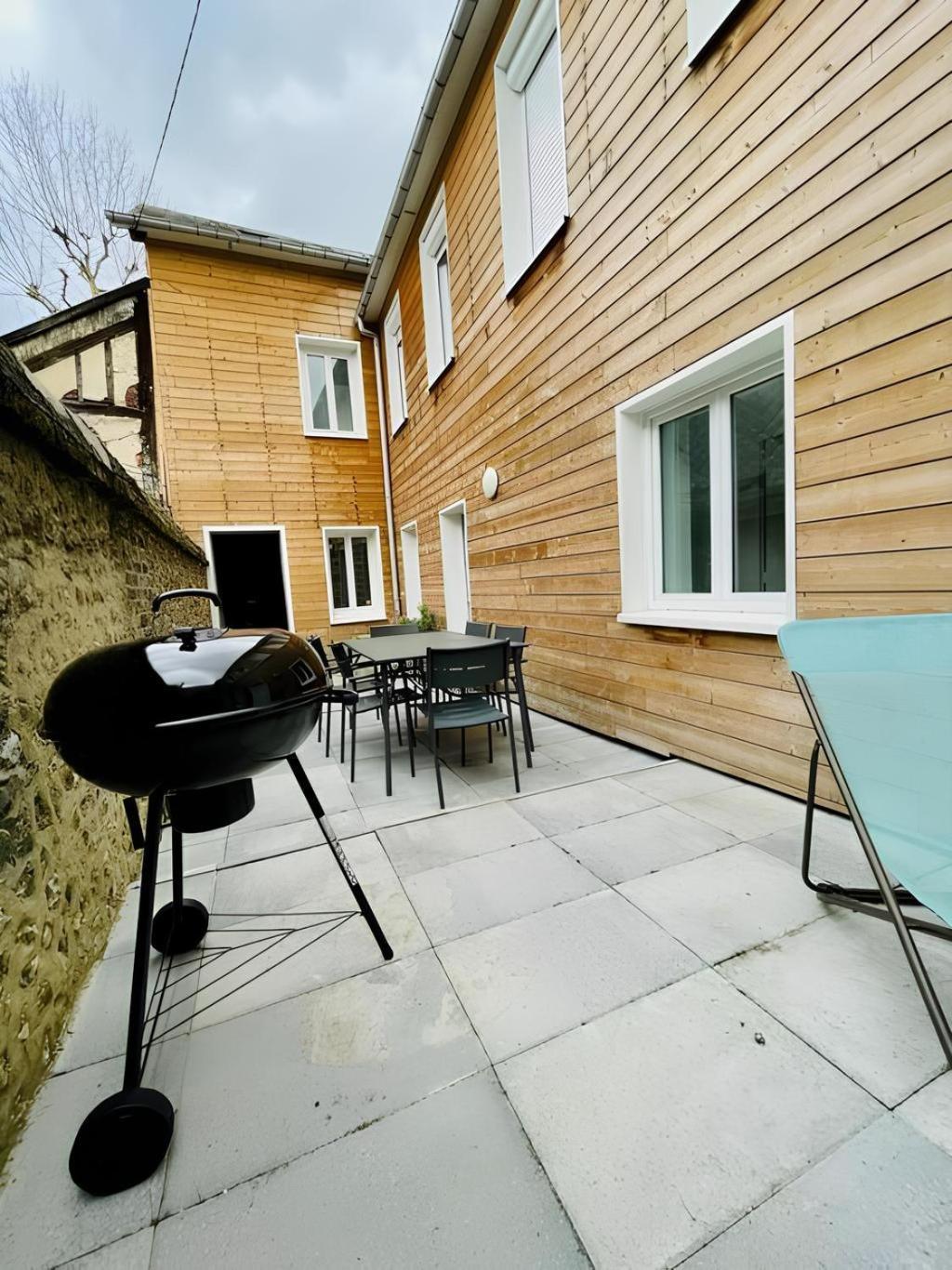Maison Familiale Avec Exterieur Menage Et Linges Inclus Rouen Exterior photo